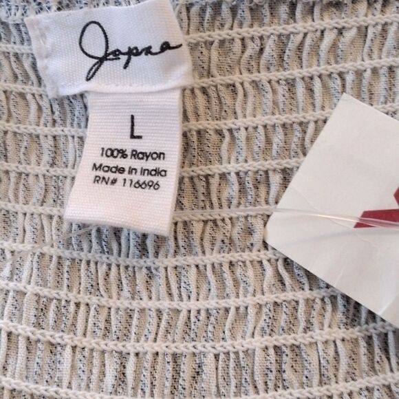 Japna Pull Up Pinstripe Jumpsuit - Picture 8 of 12